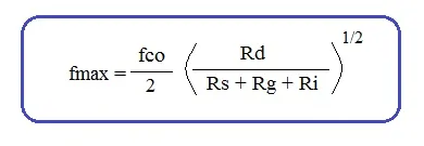 MESFET Cutoff Frequency Calculator