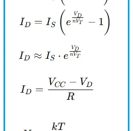 P-N Junction Diode Calculator & Formula : Shockley Tool