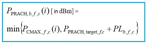 PRACH power control