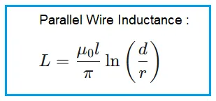 Parallel Wire Inductance Calculator | EM Tool