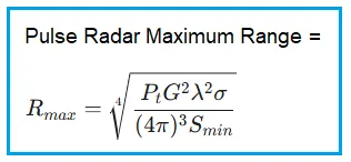 Pulse Radar Range Calculator & Formula
