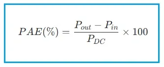 RF Amplifier PAE (Power Added Efficiency) Calculator