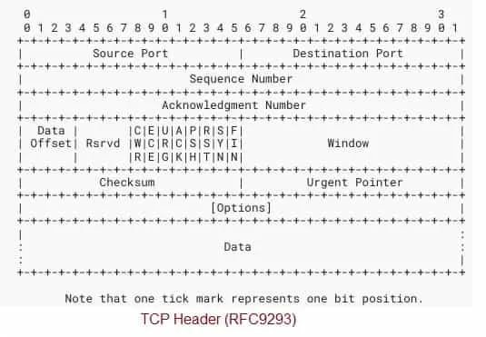 TCP Header Format