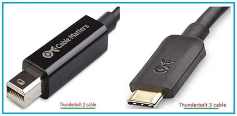 Thunderbolt 2 vs 3