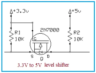 Voltage level shifter