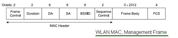 WLAN MAC Management Frame