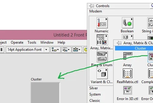 LabVIEW Cluster Basics: Grouping Mixed Data Types