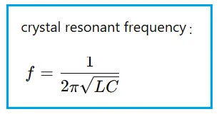 Crystal Oscillator Formula & Frequency Calculator