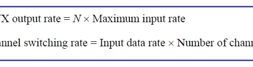 Digital MUX Calculator: Data Rate and Channel Switching Rate