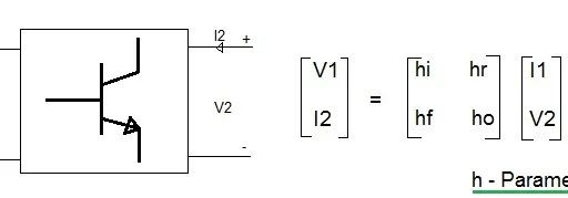 h-Parameters: hi, hf, hr, and ho