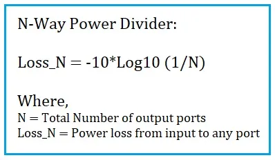 Power Divider Calculator