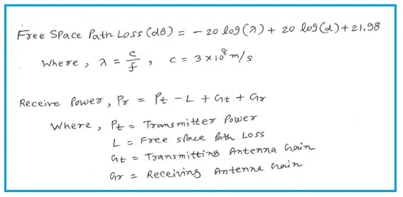 rf link budget equation