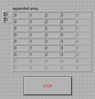 Shift Register LabVIEW VI Source Code