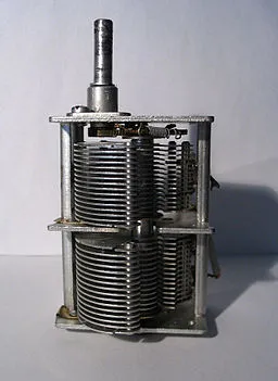 air variable capacitor