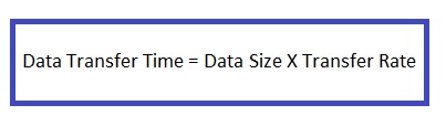 Data Transfer Calculator Formula