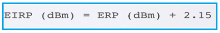 EIRP vs ERP