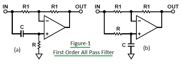 First Order All-Pass Filter