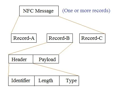 NFC message format
