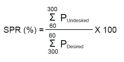 sector power ratio equation