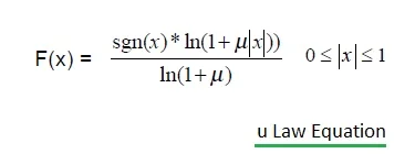 u-law equation